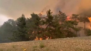 Bursada 5 köyün tahliye edildiği yangın büyüyerek sürüyor