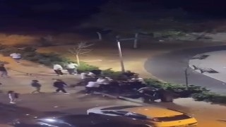 Bursada asker eğlencesinde silahlar konuştu