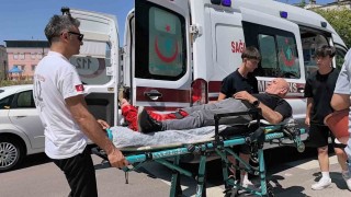 Bursada cip ile elektrikli bisiklet çarpıştı: 1 yaralı