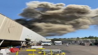 Bursada fabrika yangını