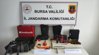 Bursada kaçak kazıya suçüstü