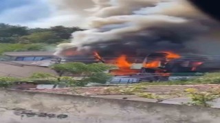 Bursada korkutan yangın