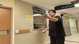Bursada motosiklet zincirine elini kaptıran gencin parmağı koptu