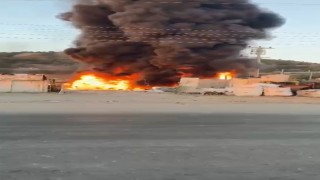 Bursada yine hurdacı yangını, yine çevre felaketi