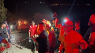 Bursadaki yangına gönüllü geldiler, uçurumda can verdiler