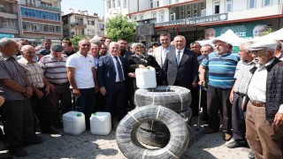 Bursadan Domaniçe tarımsal destek