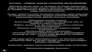 Bursalılara Büyükşehirden kül yağmuru uyarısı