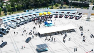 Büyükşehir 19. araç filosunu tanıttı