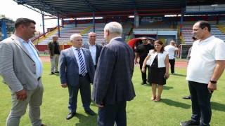 Büyükşehir, Mustafakemalpaşa İlçe Stadını sil baştan yeniledi