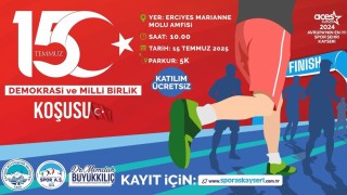 Büyükşehir Spor AŞden demokrasi içim anlamlı koşu