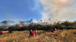 Büyükşehirin dağıttığı yangın tankerleri görevde
