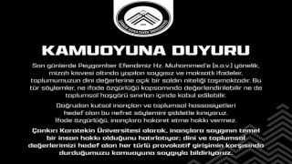 ÇAKÜden Leman dergisine kınama