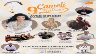 Çamelinde 7 gün sürecek festival coşkusu için geri sayım başladı