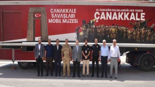 Çanakkale Savaşları Mobil Müzesi Tatvanda ziyarete açıldı