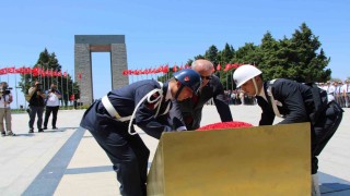 Çanakkalede 15 Temmuz şehitleri, Şehitler Abidesinde anıldı