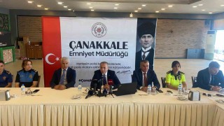 Çanakkalede asayiş olaylarında yüzde 22.8 azalma yaşandı