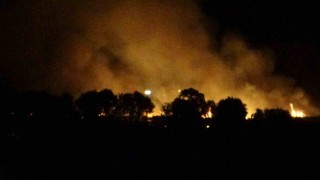 Çanakkalede tarım arazisinde çıkan yangın kontrol altına alındı