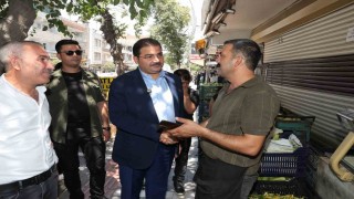 Canpolat, Devteyşti Mahallesinde vatandaşla buluştu