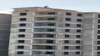 Çatıda tehlikeli çalışma