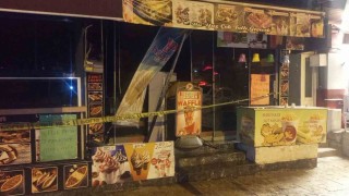 Çaycumada işyerinde çıkan yangın korkuttu