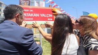 Çekmeköydeki bir caddeye Kartalkaya yangınında hayatını kaybeden Prof. Dr. Atakan Yalçının ismi verildi