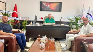 CGC Başkanı Cihangir, Çelik’i Yeni Görev Yerinde Ziyaret Etti