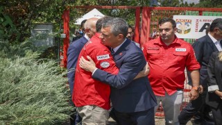 CHP Genel Başkanı Özelden AKUTa taziye ziyareti