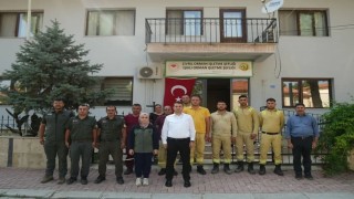 Çivril Kaymakamı Fatih Cıdıroğlundan orman şefliklerine anlamlı ziyaret