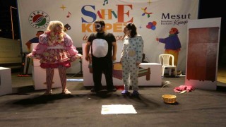 Çocuklar, Çankayada sahne Kepez ile coştu