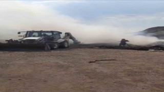 Çocukların oyunu sonrası çıkan yangın paniğe sebep oldu