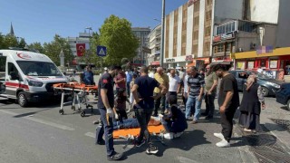 Çorluda trafik kazası: 1 yaralı