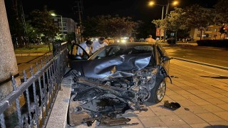 Çorluda trafik kazası: 1i ağır 3 yaralı