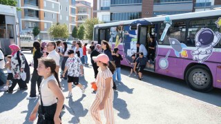 Çorum Belediyesinden 700 çocuğa lunapark sürprizi