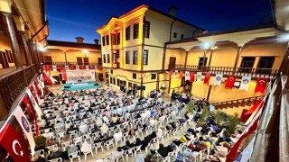 Çorumda han sohbetlerinin konuğu yazar Dr. Ömer Demirbağ oldu