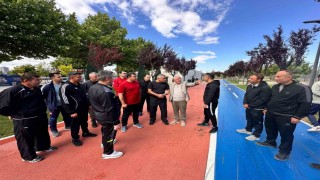 Çorumda zabıta ekipleri sporla zinde kalıyor