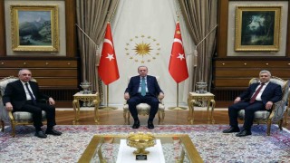 Cumhurbaşkanı Erdoğan, Azerbaycan Başsavcısı Kamran Aliyevi kabul etti