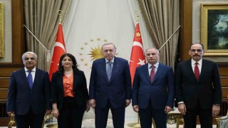 Cumhurbaşkanı Erdoğan, DEM Heyetini kabul etti