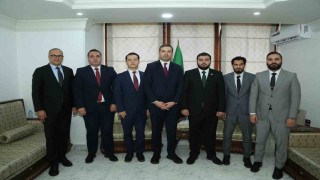 Cumhurbaşkanlığı İletişim Başkanlığı Heyeti, Suriye Enformasyon Bakanlığını ziyaret etti
