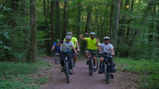 Dağ bisikleti tutkunları Ormanyada buluştu