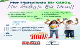 Defne Belediyesi’nden Yaz Boyu Çocuk Şenliği