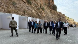 DEM heyeti, silah bırakma alanında