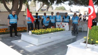 Denetimli Serbeslik Müdürlüğü personelleri 15 Temmuzda şehitleri andı