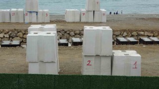 Dev dalgalardan korumak için devasa betonlar kullanılacak