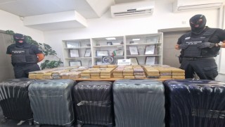 Diplomatik plakalı araçta rekor kokain: 206 kilo