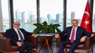 Dışişleri Bakanı Fidan, ABD Müslüman Kuruluşlar Konseyi Başkanı Cemali kabul etti