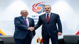 Dışişleri Bakanı Fidan, Brunei Darusselam Dışişleri İkinci Bakanı Erywan Yusof ile görüştü