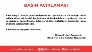 Diyanetten rüşvet iddiasına soruşturma