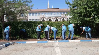 Diyarbakırda denetimli serbestlik yükümlüleri hem meslek öğreniyor, hem de kamu kurumlarının bakımlarını ücretsiz yapıyor