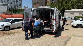 Diyarbakırda felç geçirme şüphesi bulunan vatandaş, ambulans helikopterle hastaneye sevk edildi
