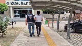 Dörtyolda hırsızlık şüphelisi şahıs yakalandı